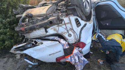 Araç Takla Attı, Sürücü Olay Yerinde Can Verdi