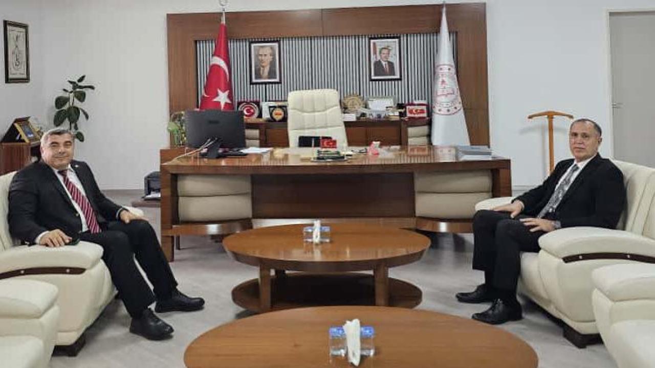 Başhekim Acar’dan Müdür Sünnetci’ye Nezaket Ziyareti