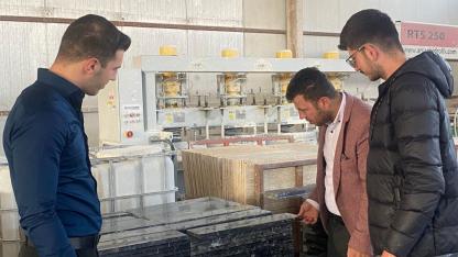 Başkan Akbulut, Genç Mermercinin Atölyesini Ziyaret Etti