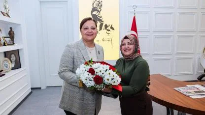 Başkan Köksal Şehit Murat Korkmaz’ın Ailesini Makamında Ağırladı