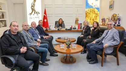 Başkan Köksal, TMMOB Makina Mühendisleri Odası Heyetini Kabul Etti