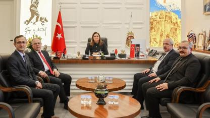 Belediye-İş Sendikası’ndan Başkan Köksal’a Ziyaret