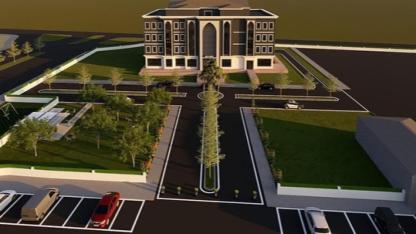 Bolvadin Belediyesi Hizmet Binası Çevre Düzenleme Projesi Başlıyor