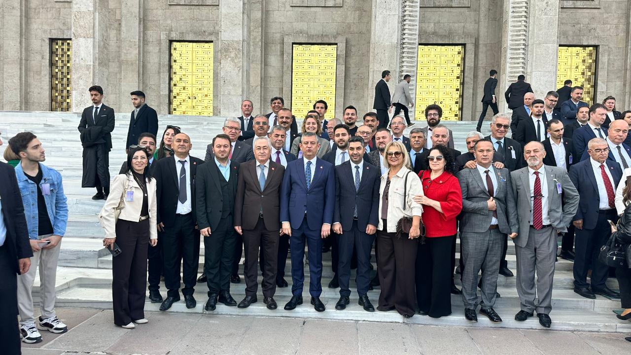 CHP Afyonkarahisar Teşkilatın TBMM’de Grup Toplantısına Katıldı