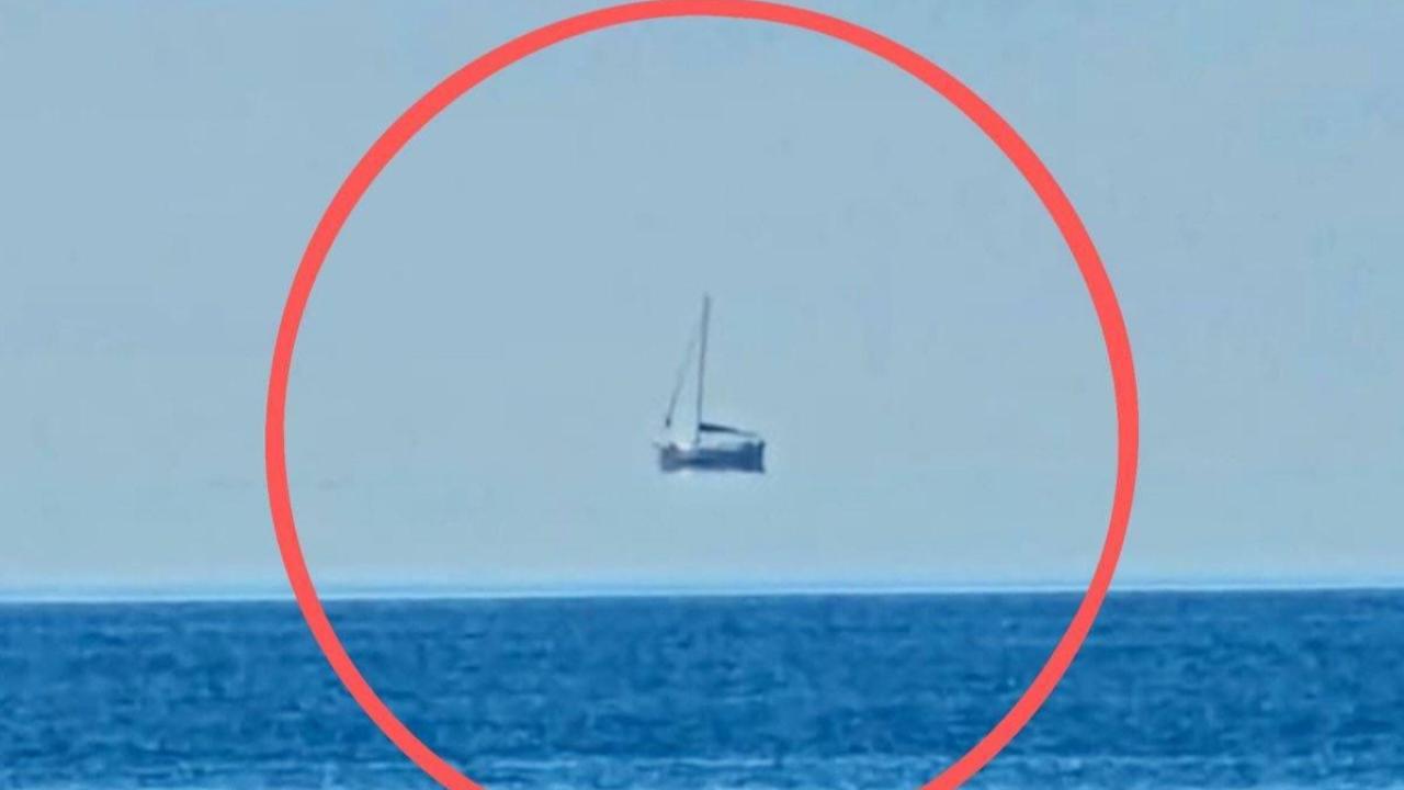 Denizde Nadir Görülen ‘Fata Morgana’ Kameralara Yansıdı