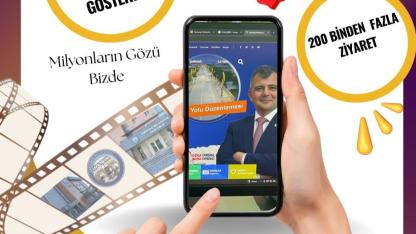 Emirdağ Belediyesi’nin Web Sitesine Bir Ayda 200 Binden Fazla Ziyaretçi