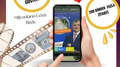 Emirdağ Belediyesi’nin Web Sitesine Bir Ayda 200 Binden Fazla Ziyaretçi