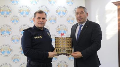 Emniyet Müdürü Öğüt'ten Başkan Topçu'ya Ziyaret