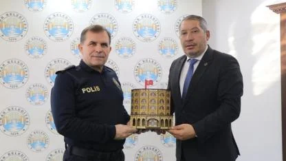 Emniyet Müdürü Öğüt'ten Başkan Topçu'ya Ziyaret