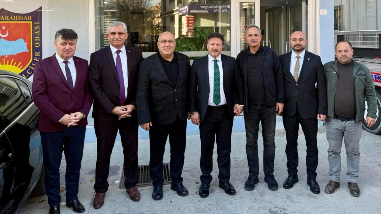 Federasyon ve Birlik Başkanları, İbrahim Karataş&#039;ı Ziyaret Etti