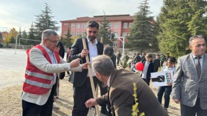 “Gazze İçin Fidanlar Toprakla Buluştu”