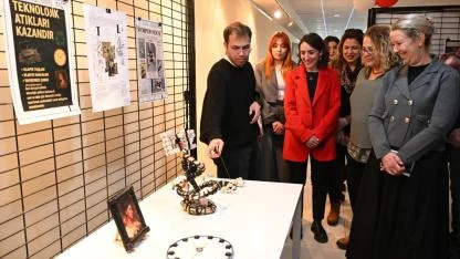 GSF’de Elektronik Atıkların Dönüşümünden Doğan Ürünler Sergilendi