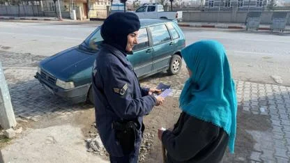 İhsaniye’de Jandarmadan Kadına Şiddetle Mücadele Eğitimi