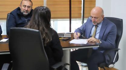 Başkan Şahin:"Siyasetimizin Merkezinde Milletimiz Var"