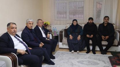 İYİ Parti’li Olgun’dan Böcek Ailesine Taziye Ziyareti