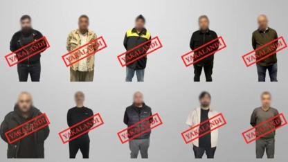 Kırmızı Bültenle Aranan 10 Suçlu Yurda Getirildi