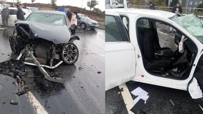 Kontrolden Çıkan Araç Karşı Şeride Geçti! Anne ve Oğlu Öldü