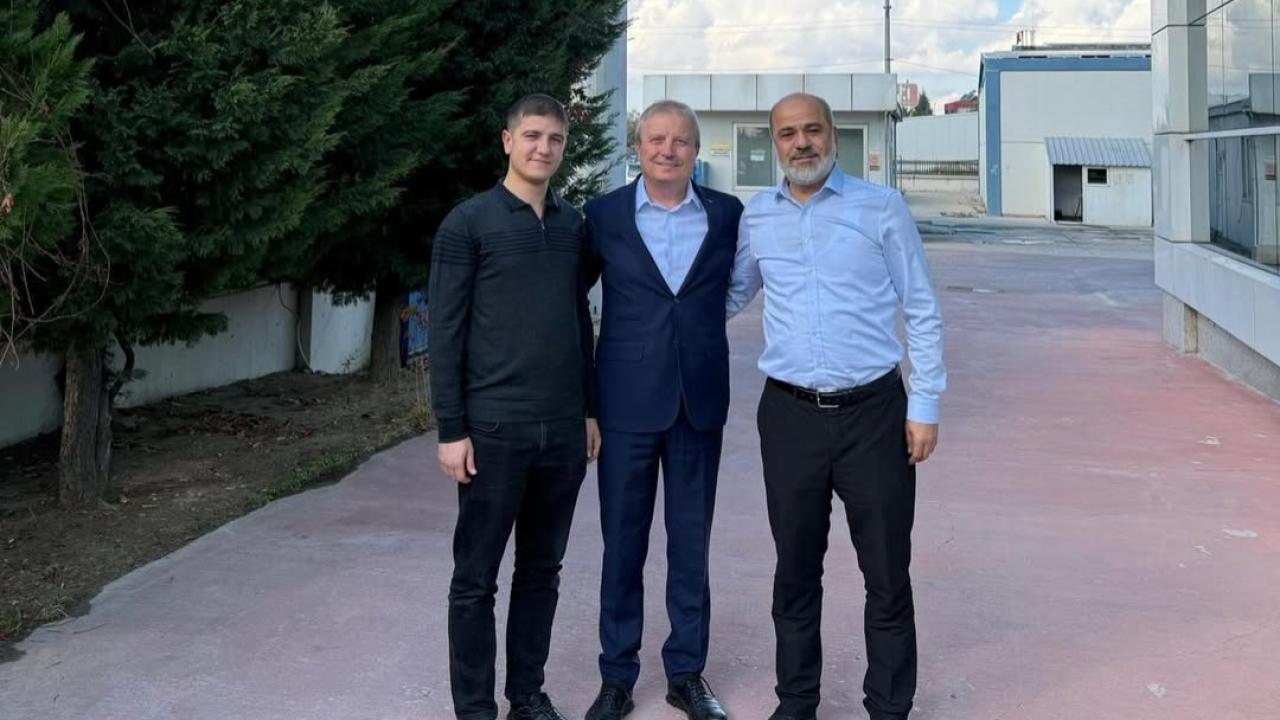 Mahmut Koçak&#039;tan Başkan Ercan İşlek&#039;e Ziyaret