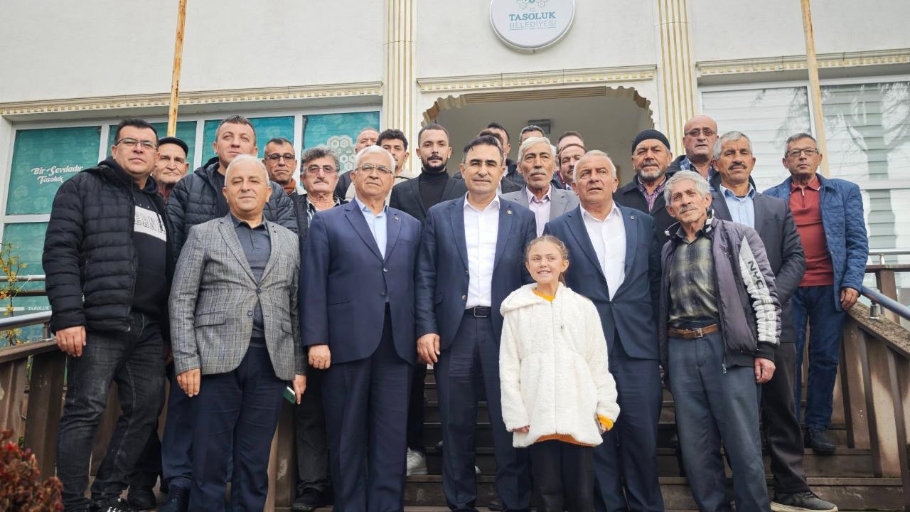 Milletvekili Arslan’dan Taşoluk Belediye Başkanı Özen’e Ziyaret