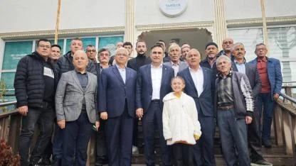 Milletvekili Arslan’dan Taşoluk Belediye Başkanı Özen’e Ziyaret