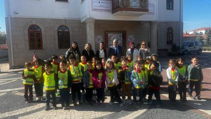 Şuhut’ta Minik Öğrenciler Keşkek Evini Ziyaret Etti