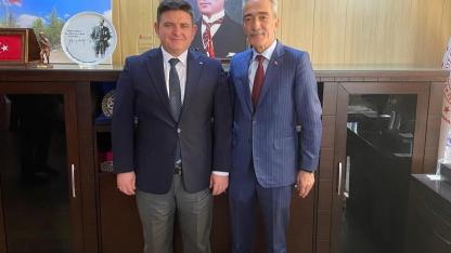 Afyonkarahisar ESOB Başkanı Üstün, Defterdar Gündüz’ü Ziyaret Etti