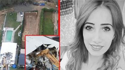 SON DAKİKA: Sinem Çeşim Cinayetinde Yeni Gelişme! Sinem Çeşim'in Öldürüldüğü Kaçak Villa Yıkıldı!