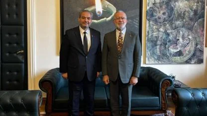 Rektör Prof. Dr. Aslan'dan TBMM Grup Başkanvekili Yenişehirlioğlu'na Ziyaret