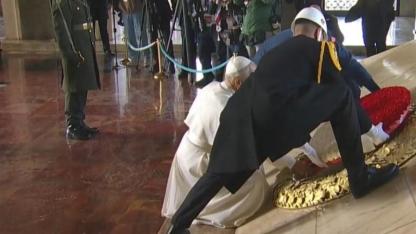 Papa 14. Leo, Anıtkabir'i Ziyaret Etti