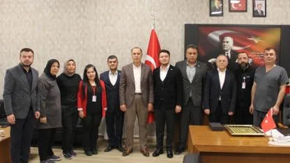 HAK-İŞ Konfederasyonundan Başhekim Acar’a Ziyaret