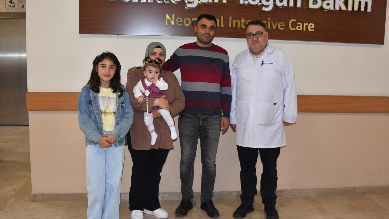 Prematüre Doğan 570 Gramlık Ayliz Nida 1 Yaşına Ulaştı