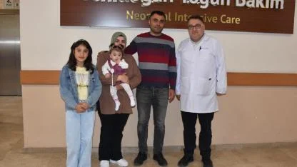 Prematüre Doğan 570 Gramlık Ayliz Nida 1 Yaşına Ulaştı