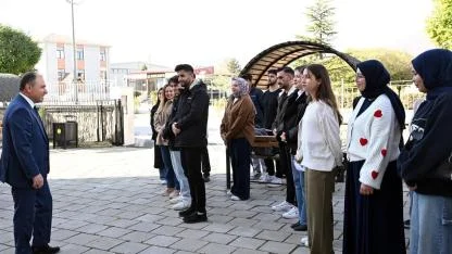 Rektör Karakaş, Bayat Meslek Yüksekokulu ve Emirdağ Meslek Yüksekokulunu Ziyaret Etti