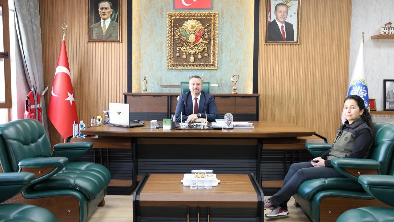 Sandıklı Orman İşletme Müdürü’nden Başkan Öztaş’a Ziyaret