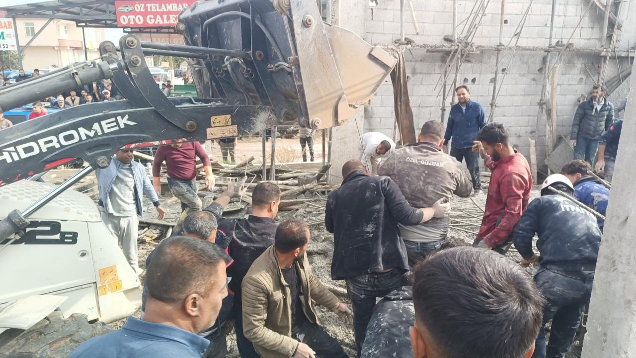 Şanlıurfa’da İnşaatta Çökme: 5 İşçi Altında Kaldı