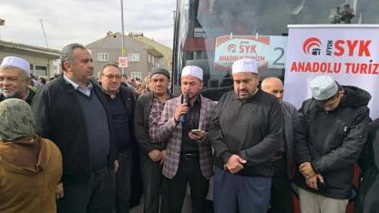 Şuhut’ta Umre Kafilesi Kutsal Topraklara Yollandı