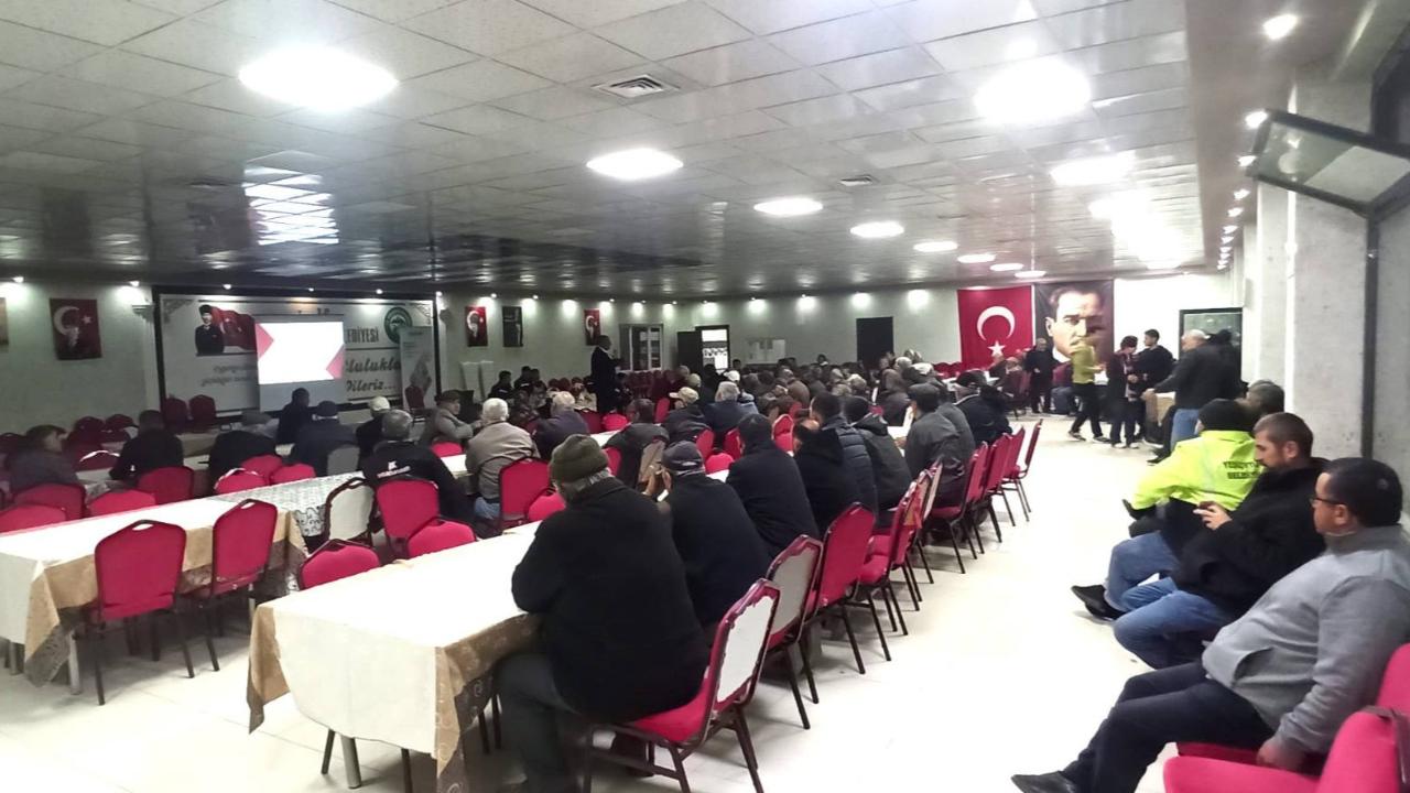 Sultandağı’nda Don Zararına Uğrayan Kiraz Bahçeleri İçin Eğitim Düzenlendi