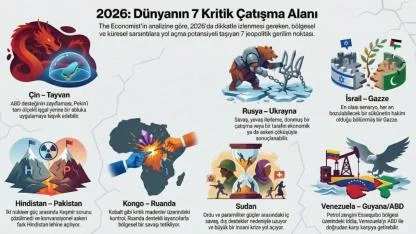 The Economist Sıraladı: 2026 Yılının En Riskli 7 Çatışma Bölgesi