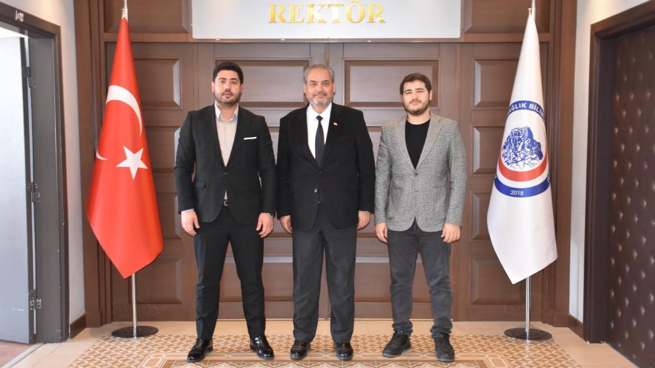 Tınaztepe Şirketler Grubu’ndan AFSÜ Rektörü Prof. Dr. Aslan’a Tebrik Ziyareti