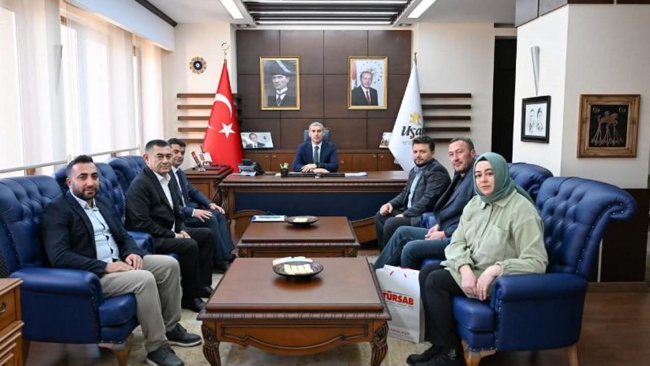 TÜRSAB Dumlupınar Bölge Temsil Kurulu’ndan Uşak Valisi’ne Ziyaret