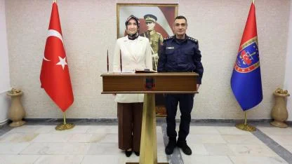 Vali Yiğitbaşı’ndan İl Jandarma Komutanlığı’na Ziyaret