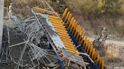 Viyadük Çöktü: 4 İşçi Hayatını Kaybetti, 4 Gözaltı!”