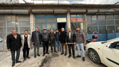 1. Sanayi Sitesi Esnafından Başkan Yılmazaslan’a Yoğun İlgi