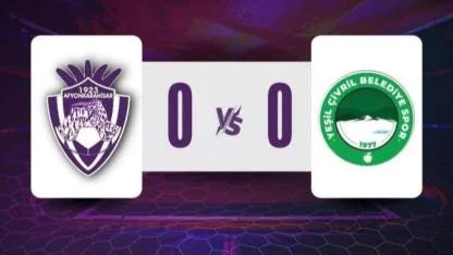 1923 Afyon Zorlu Maçtan 1 Puan Aldı