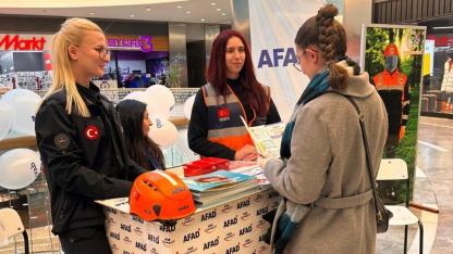 AFAD Faaliyetlerini Vatandaşlara Açtıkları Stant İle Anlattı