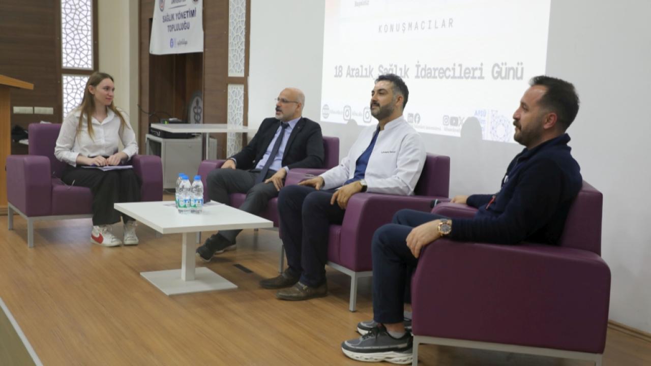 AFSÜ’de “Sağlıkta Şiddet” Paneli: Yönetici Perspektifleri Ele Alındı