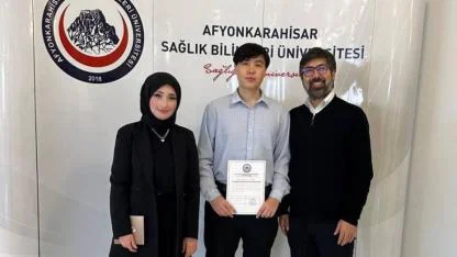 AFSÜ’nün Uluslararası Elçisi: Kazak Öğrenci Eğitimini Başarıyla Tamamladı