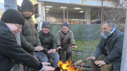 Afyon’da Dondurucu Soğuk Pazarı Vurdu