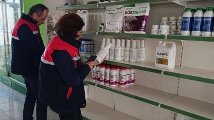 Afyon’da Gübre Dağıtıcılarına Yönelik İl Genelinde Denetimler Sürüyor
