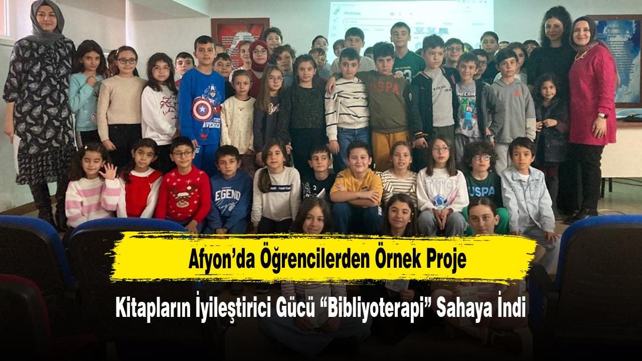 Afyon’da Öğrencilerden Örnek Proje